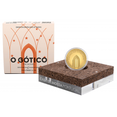 Portugal 5€ O Gótico 2020 Ouro Proof 